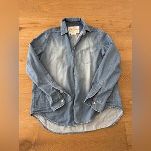 Frank & Eileen - Eileen Blue Denim Button-Down Shirt